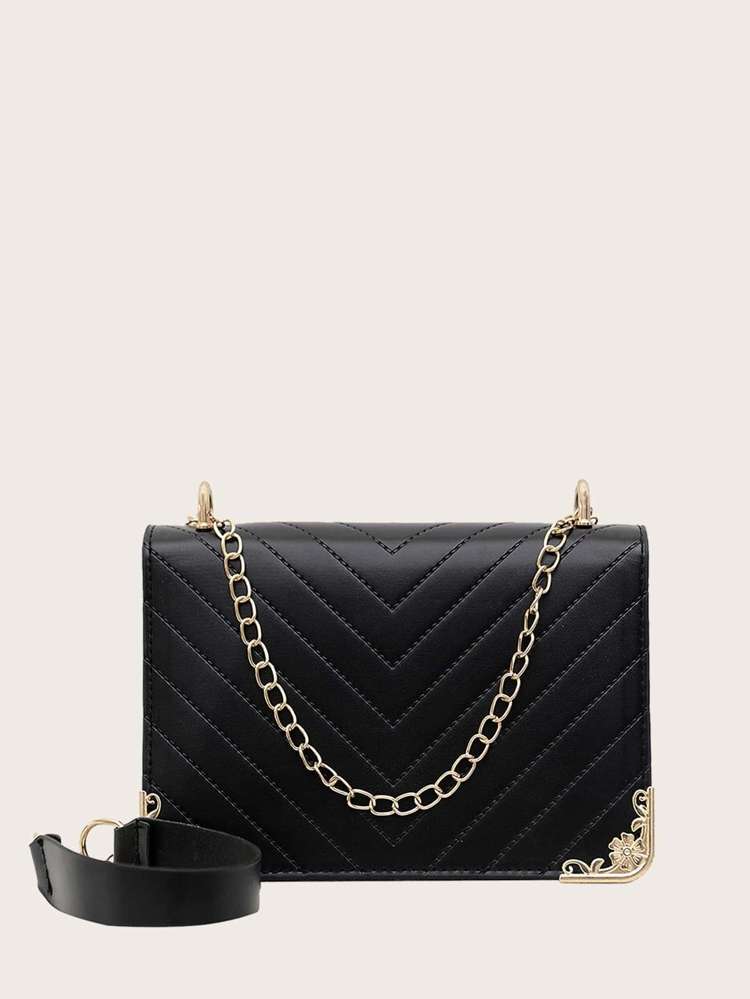 Chevron Black  Bags 338