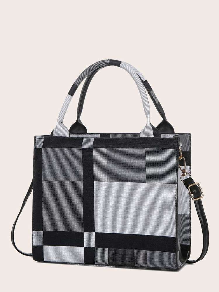 Plain Black  Bags 9136