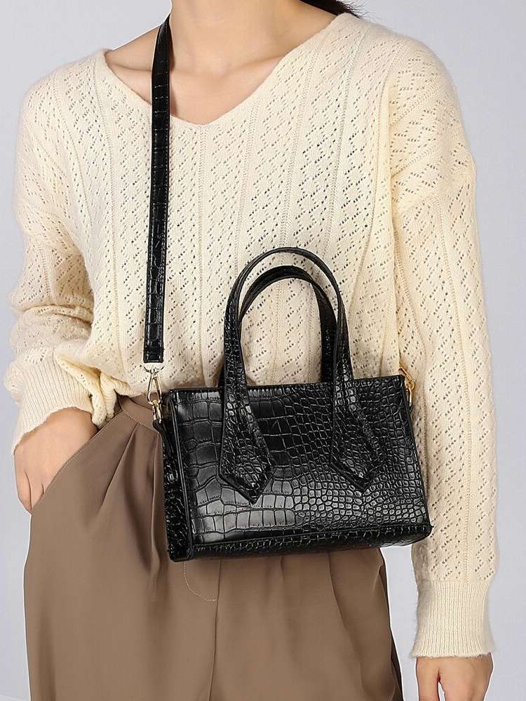 Elegant Crocodile  Bags 4906