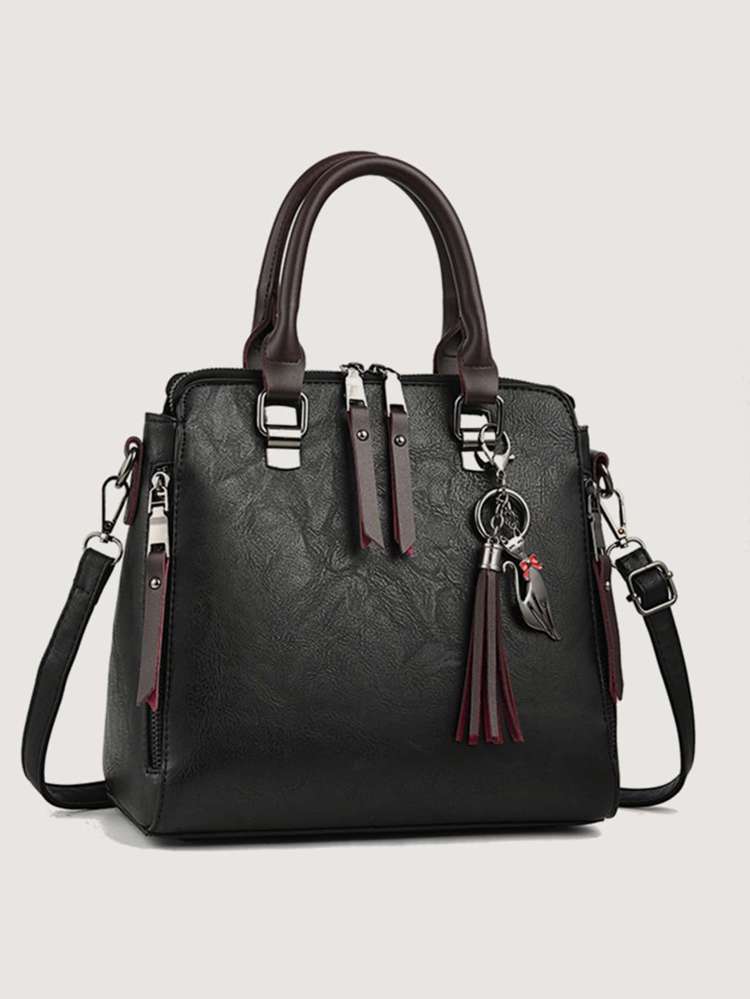 Elegant Tassel  Women Satchels 3515