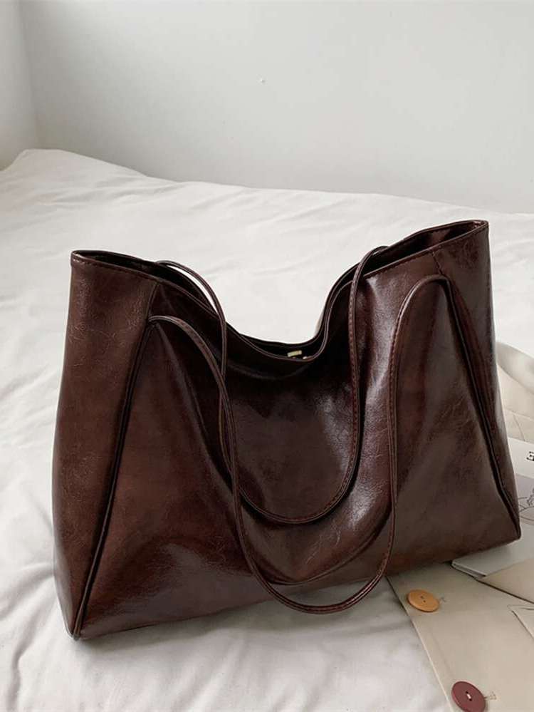  Plain  Women Tote Bags 6309