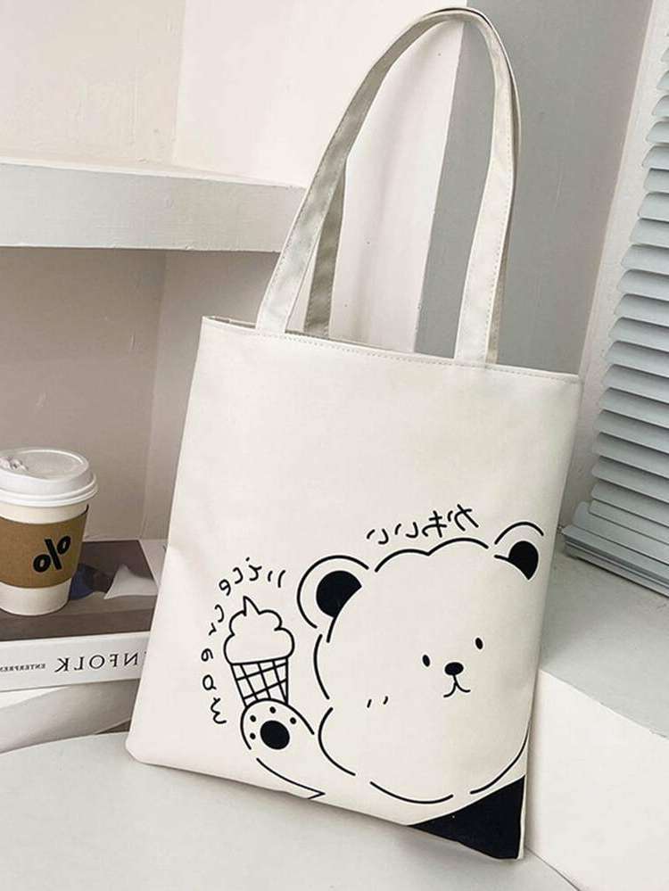 Cartoon  Kids Shoulder  Tote Bags 309