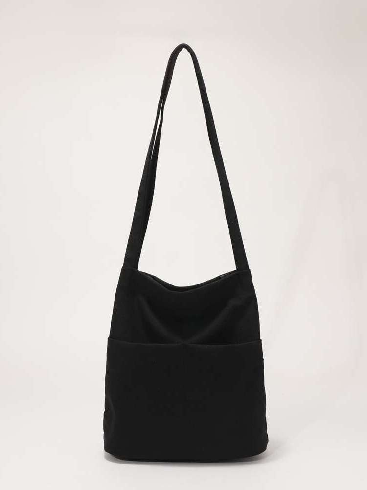  Plain Black Kids Bags 7586