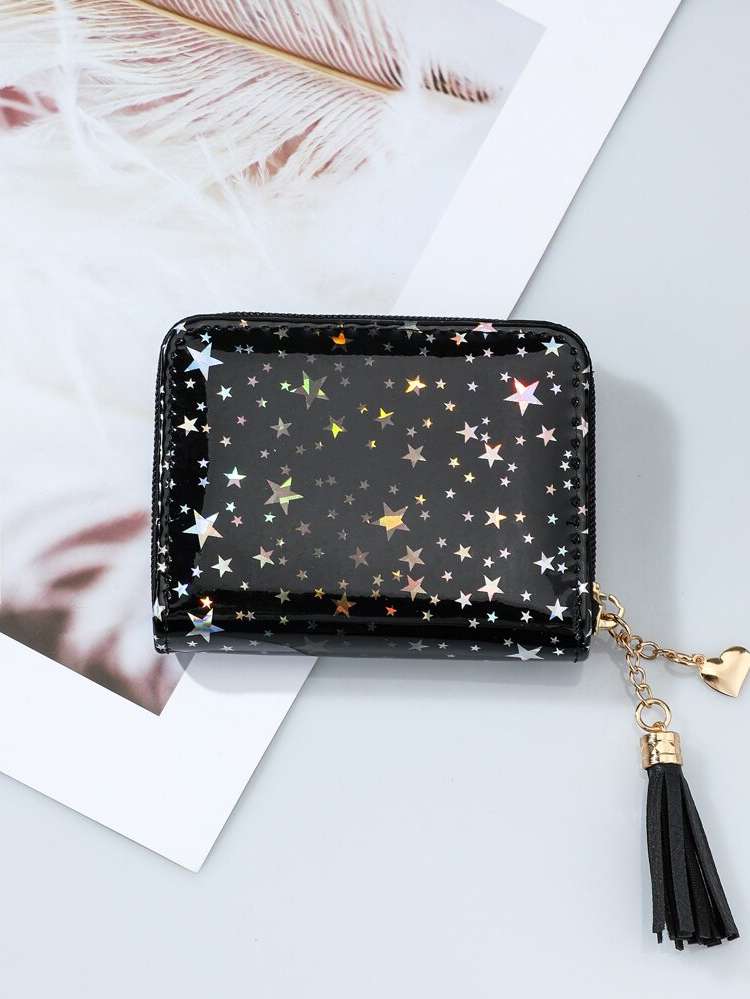 Tassel  Black Women Bags 606