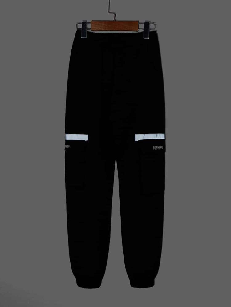 Pocket Long Black Boys Clothing 6673