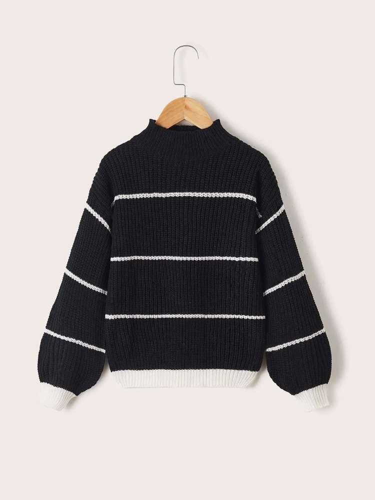  Stand Collar Regular Fit Casual Boys Sweaters 9683