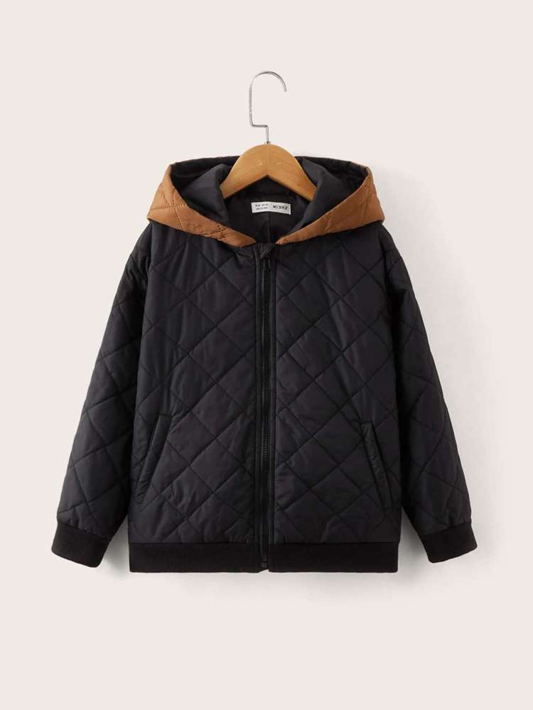  Hooded Regular Boys Winter Coats 9259