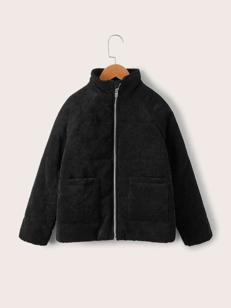  Pocket Plain Boys Winter Coats 1721