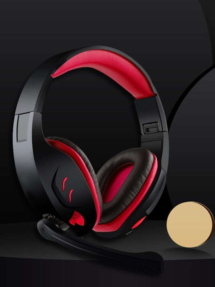   Colorblock Headphone  Earphone 7457