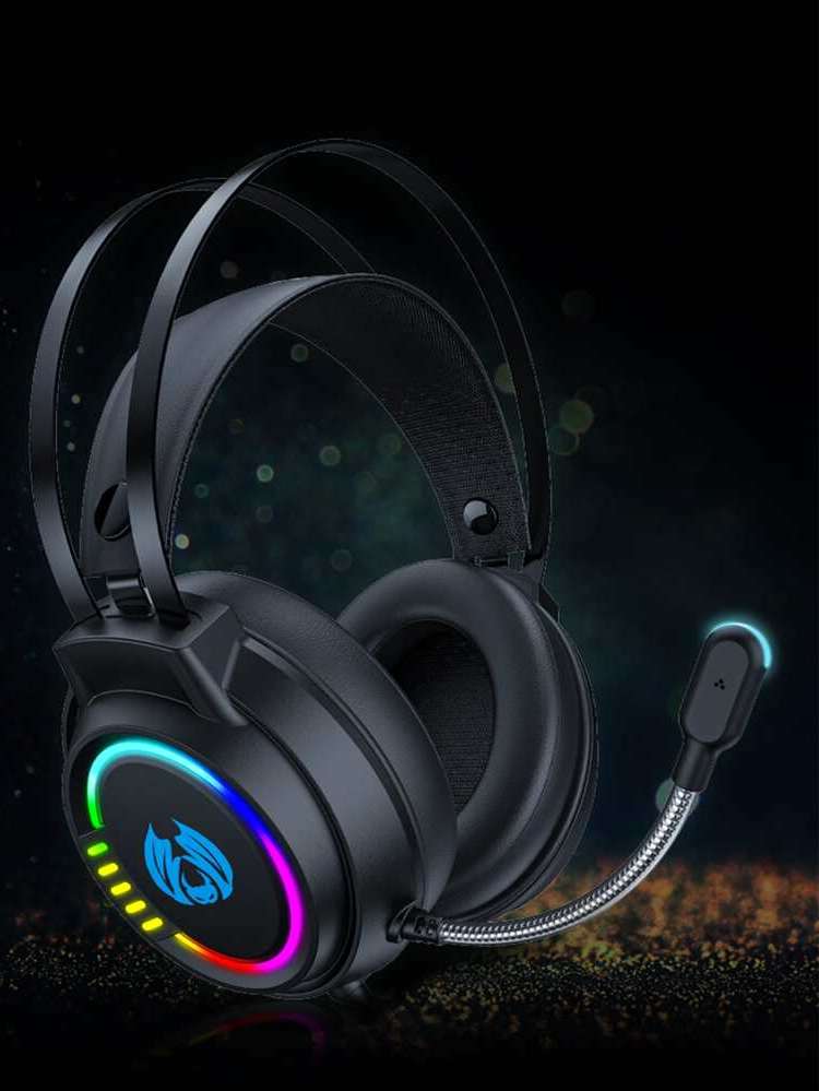   Black Headphone  Earphone 3365