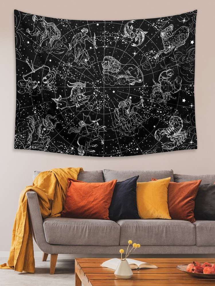  Black Galaxy Home  Living 2621