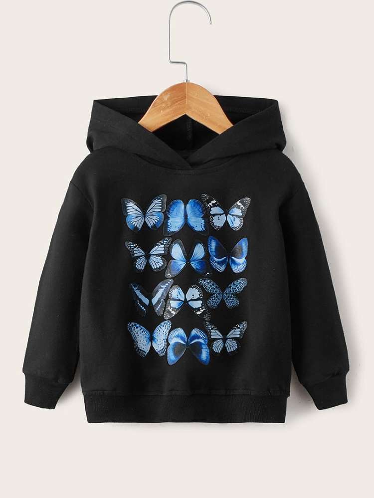  Long Sleeve Butterfly Regular Fit Kids Clothing 768