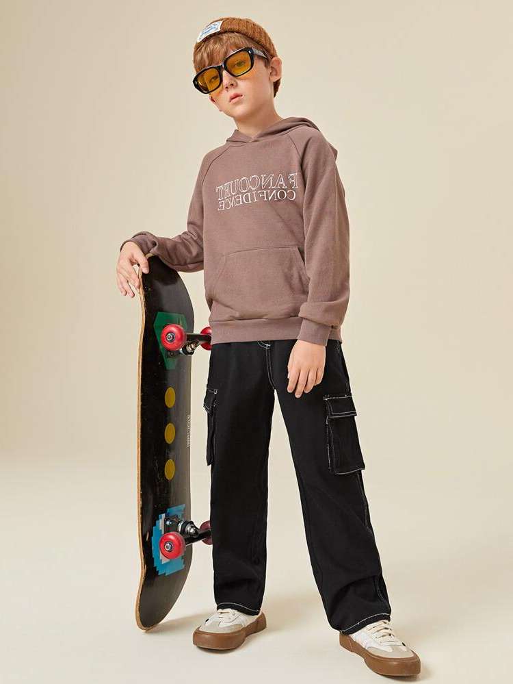  Black Button Boys Denim 9626