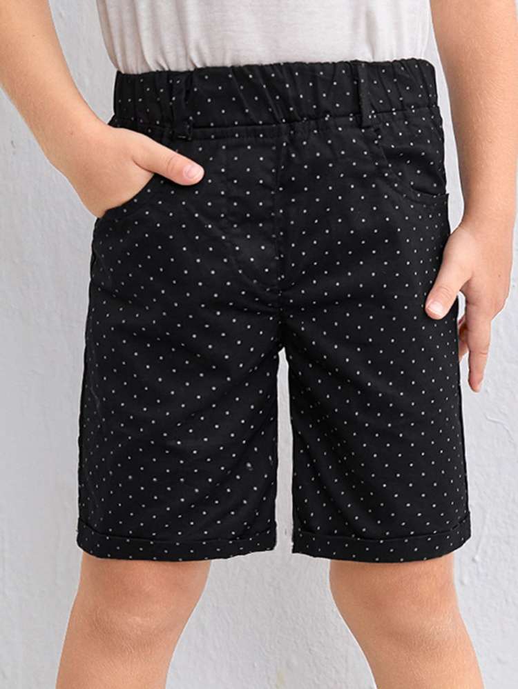  Black Casual Toddler Boys Bottoms 2872