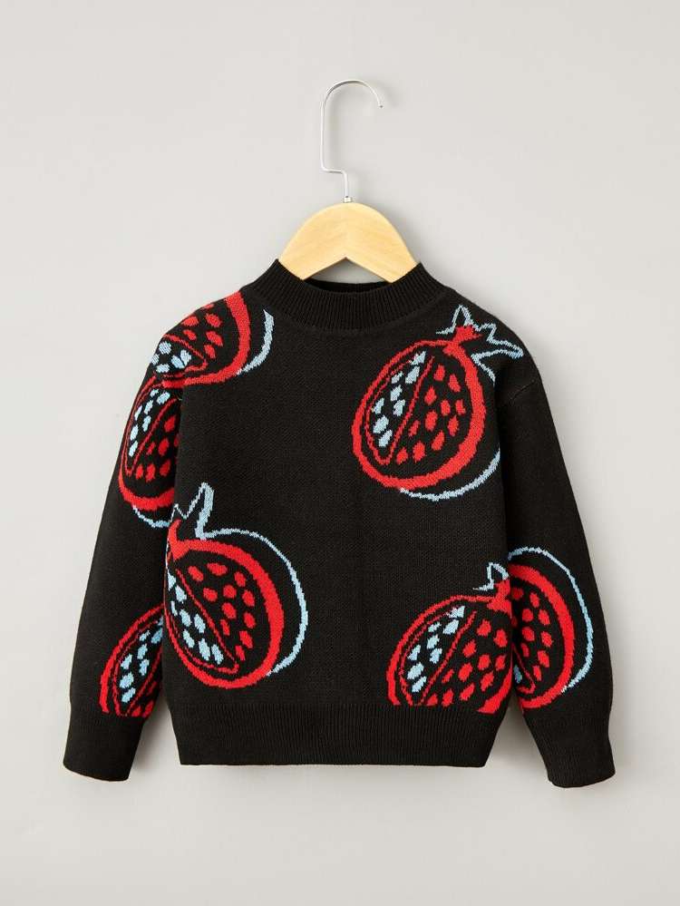 Regular Black Long Sleeve Kids Clothing 58