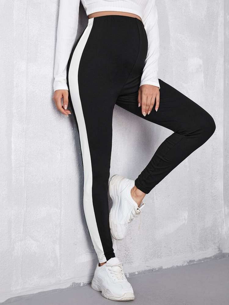 Skinny Sporty Maternity Leggings 706