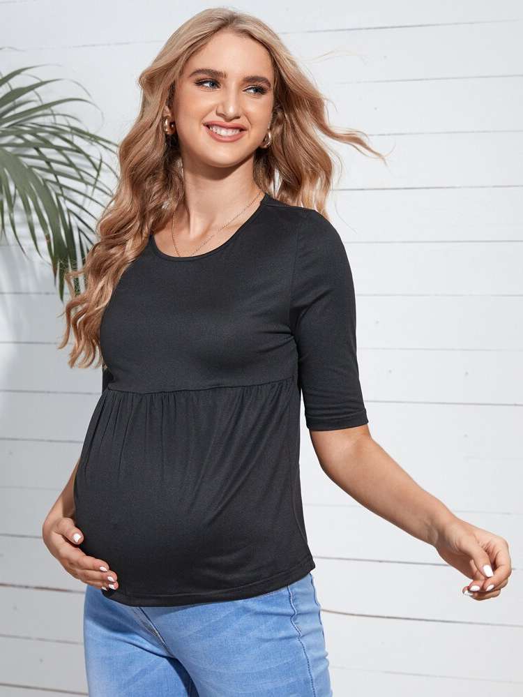  Casual Black Regular Baby  Mom 3866