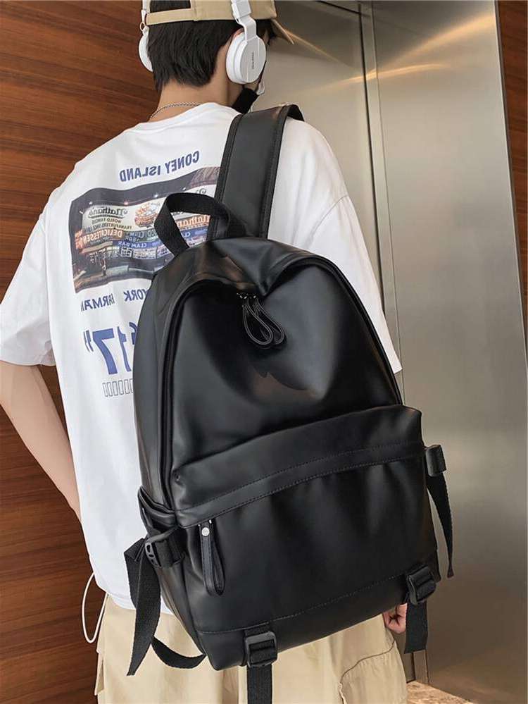  Black  Men Backpacks 9372