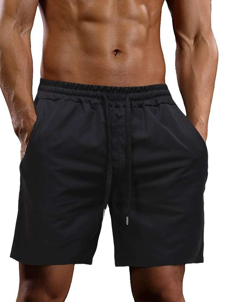  Plain Casual Men Shorts 212