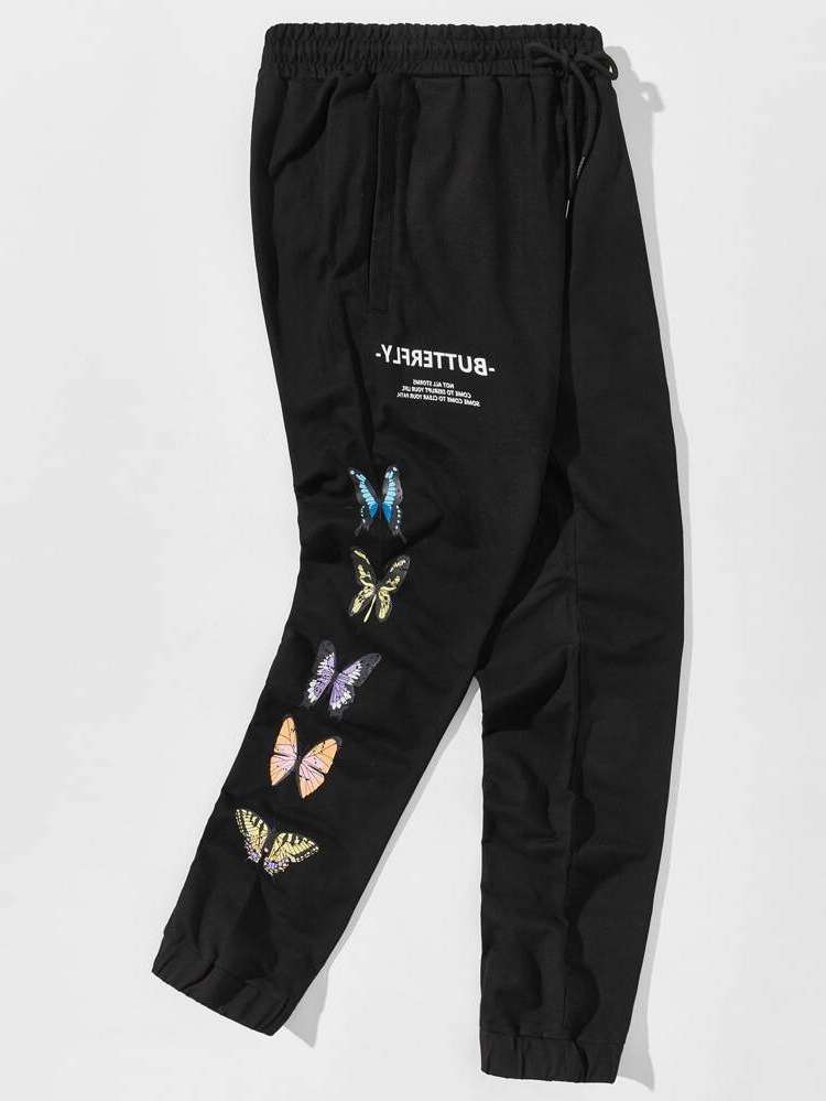  Cropped  Men Sweatpants 617