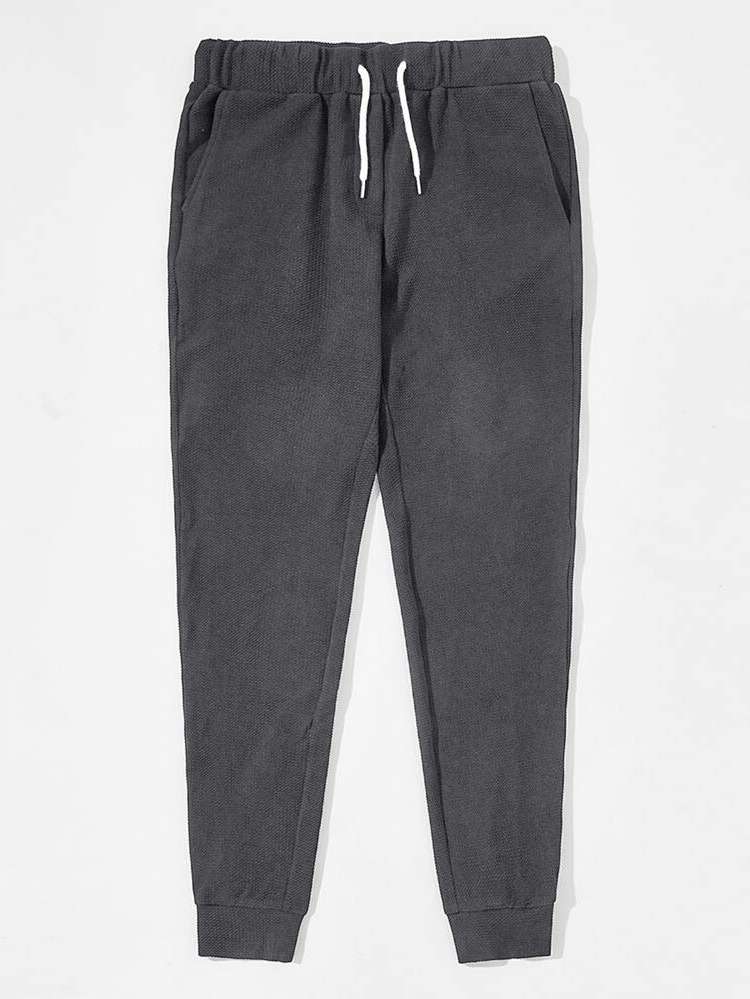  Plain Long Men Sweatpants 2288