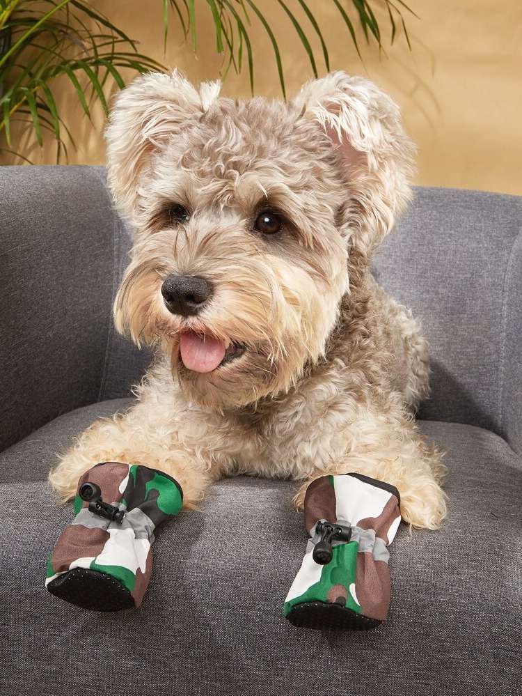   Camo Pet Shoes  Socks 2059