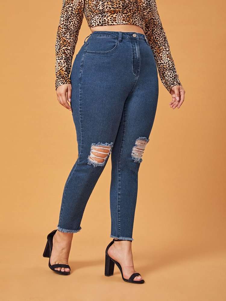  Skinny  Plus Size Denim 4793