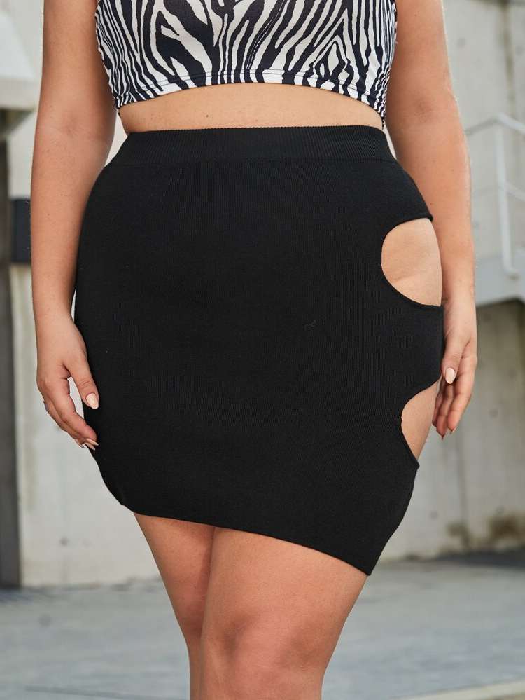  Sexy  Plus Size Sweater Skirts 2784