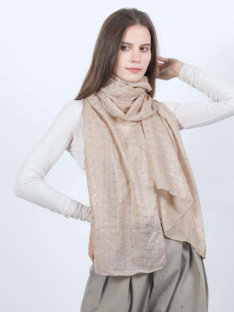  Geometric Casual Scarves 7044