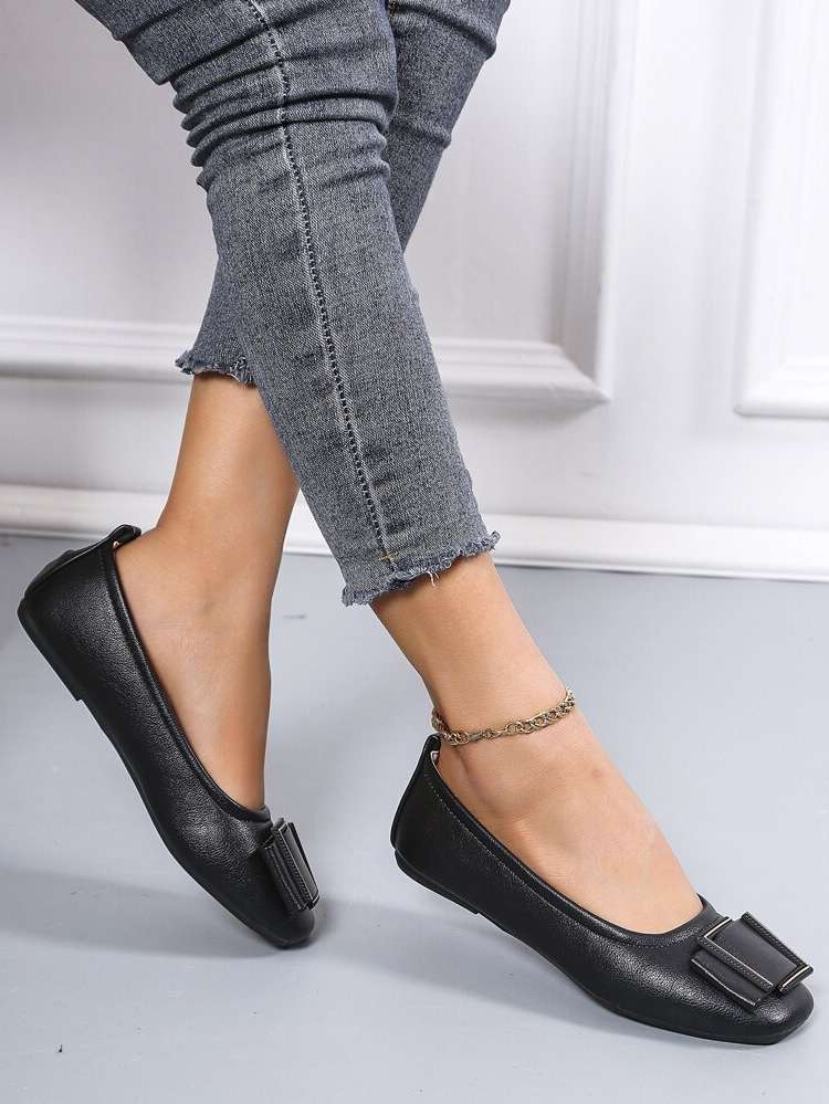  Black Women Flats 463