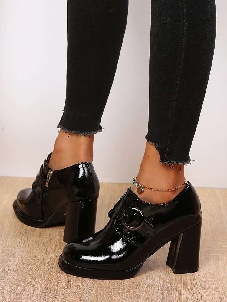 Black  Women Shoes 8066