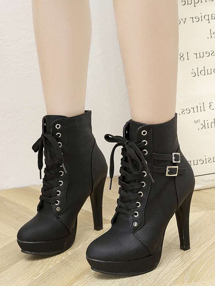  Buckle Black Shoes 1309