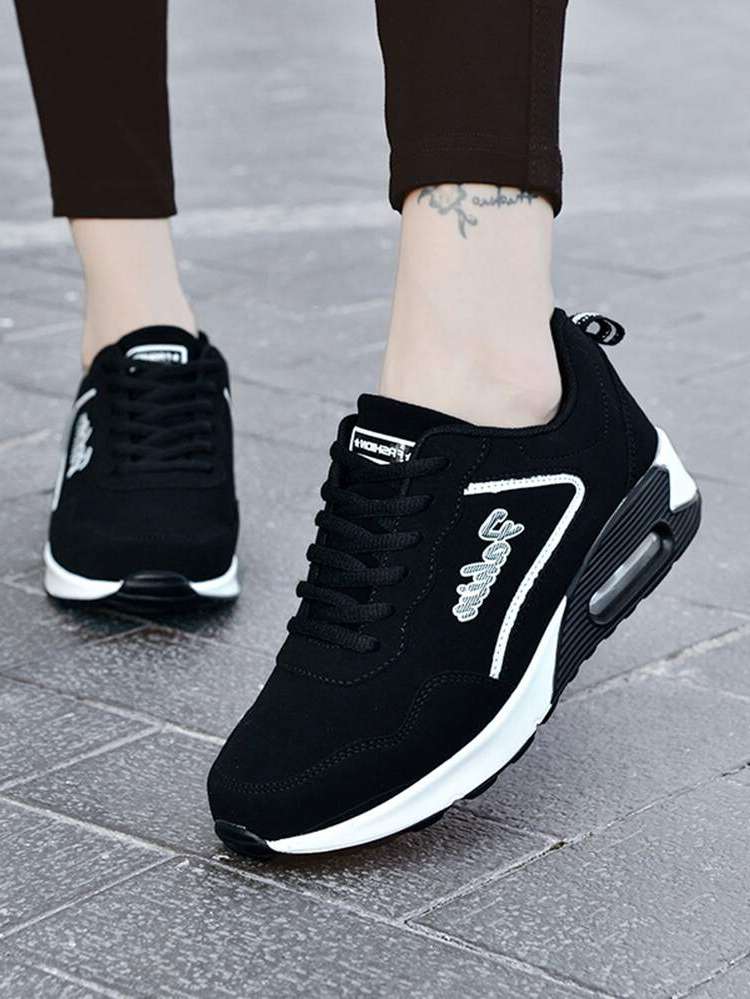   Black Women Sneakers 6460