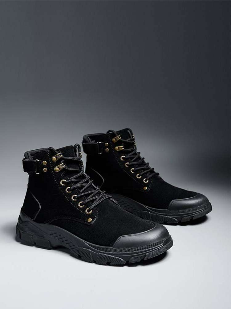   Black Men Boots 1164