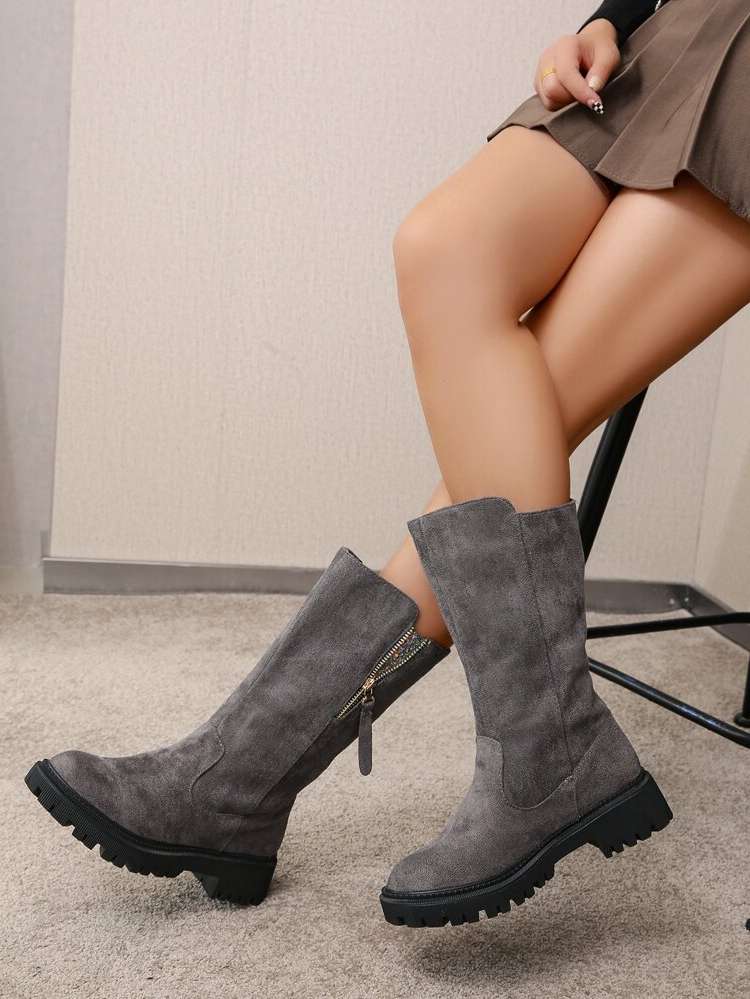   Black Women Boots 9850