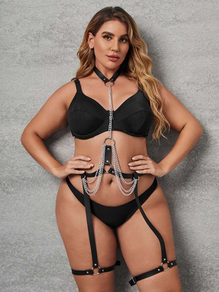  Chain  Plus Size Lingerie Accessories 854