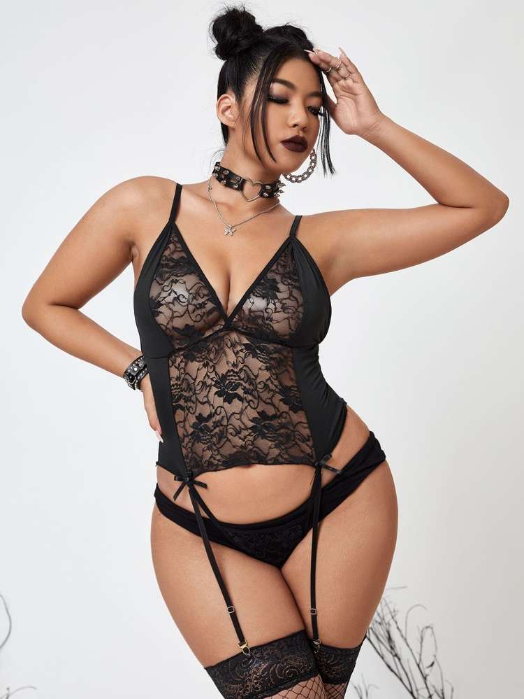  Sexy Black Women Plus Intimates 1222