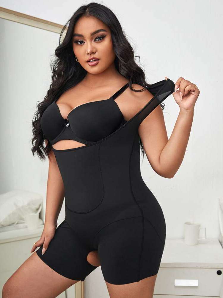 Cut Out  Black Underwear  Sleepwear 420