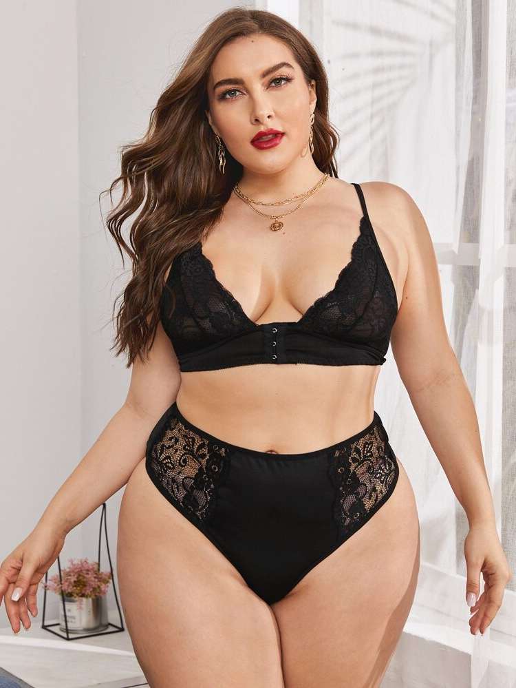   Black Underwear  Sleepwear 1426