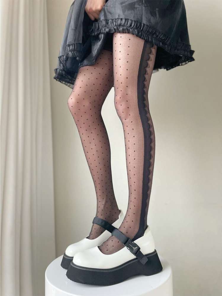  Polka Dot Women Tights 1493