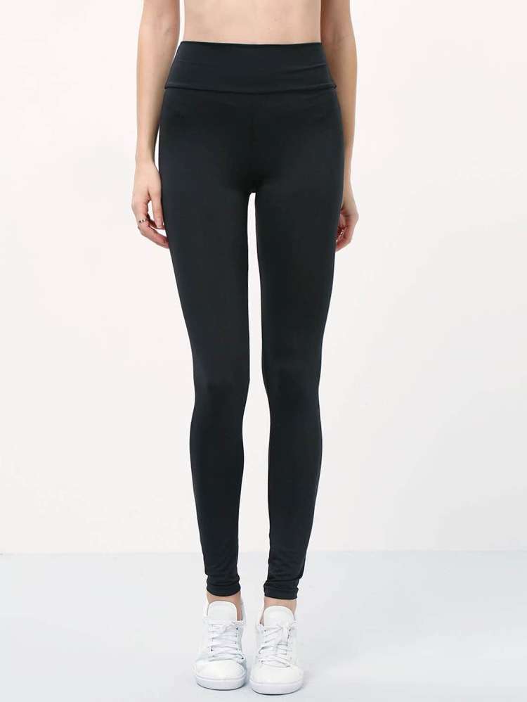 Black Basics Women Leggings 1742