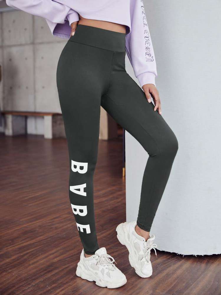 Letter Sporty Women Clothing 905