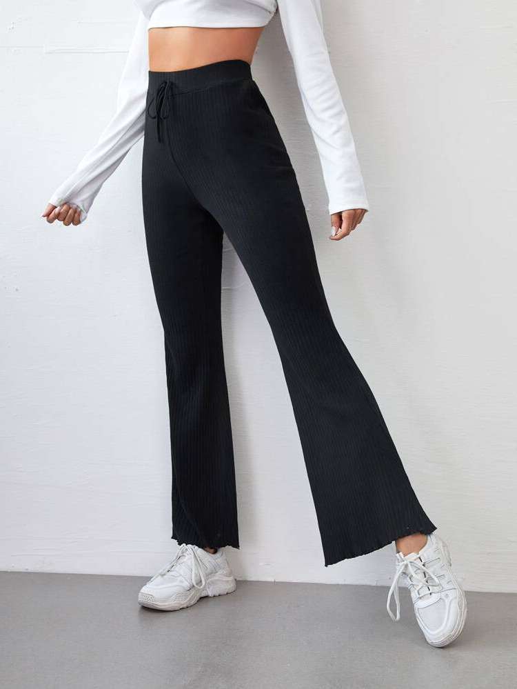  Vintage Knot Long Women Pants 733