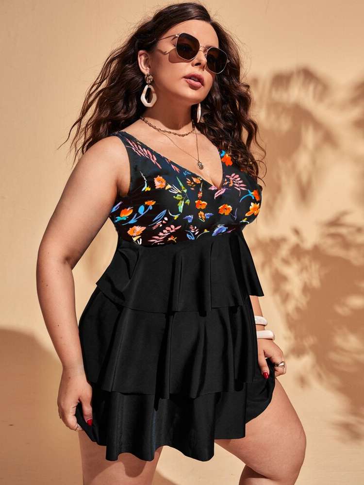  Boho  Plus Size Beachwear 2244