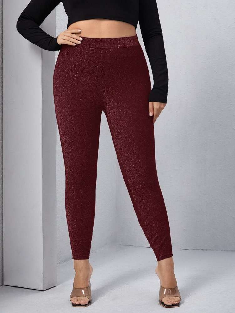   Cropped Plus Size Leggings 3188