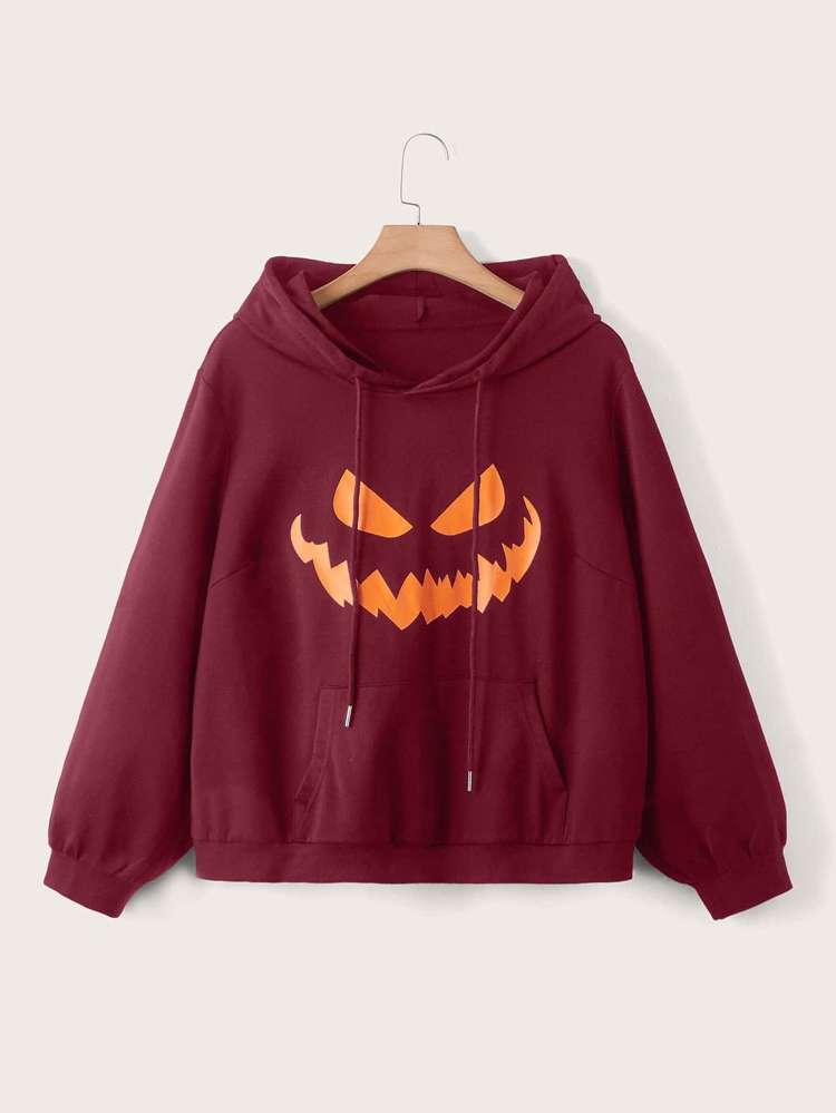  Halloween Regular Plus Size Sweatshirts 1230