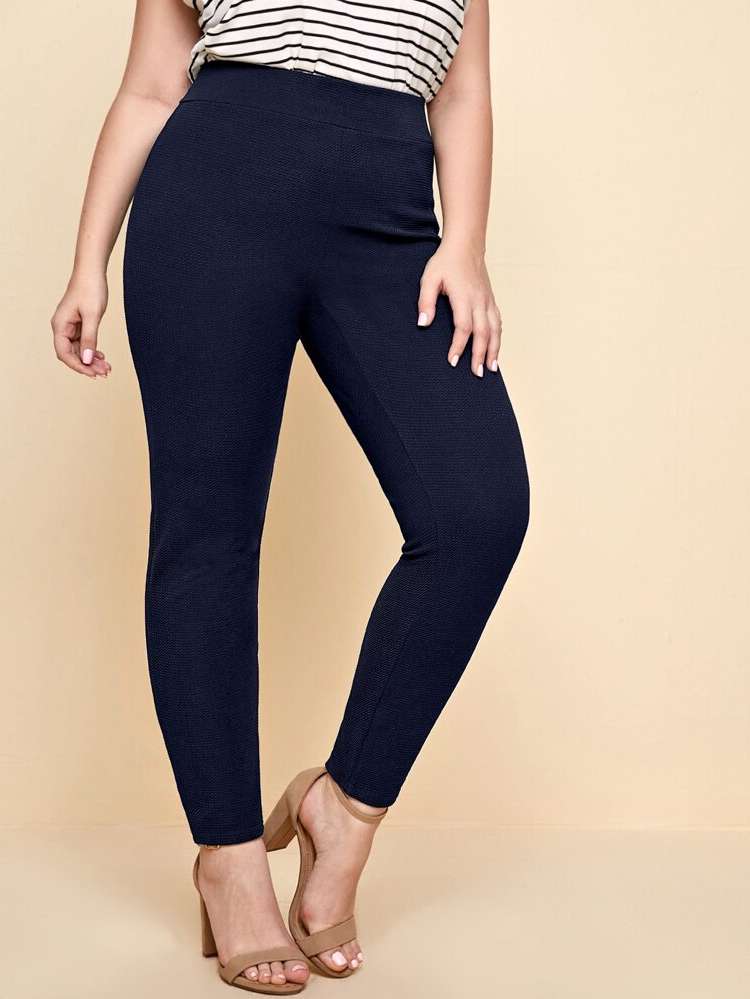 Long Basics  Plus Size Leggings 179