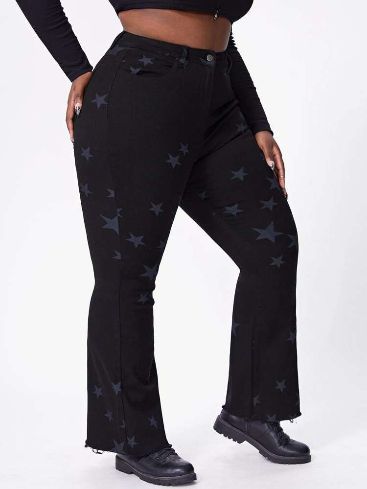 Long  Plus Size Denim 3324