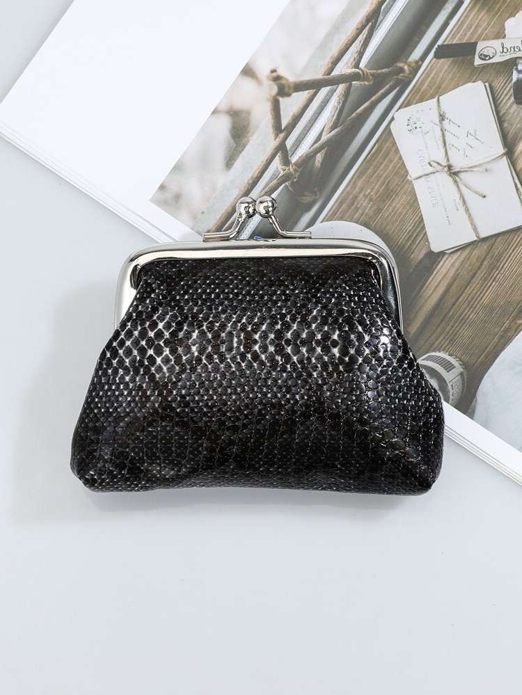  Elegant Snakeskin Print Women Purses 830