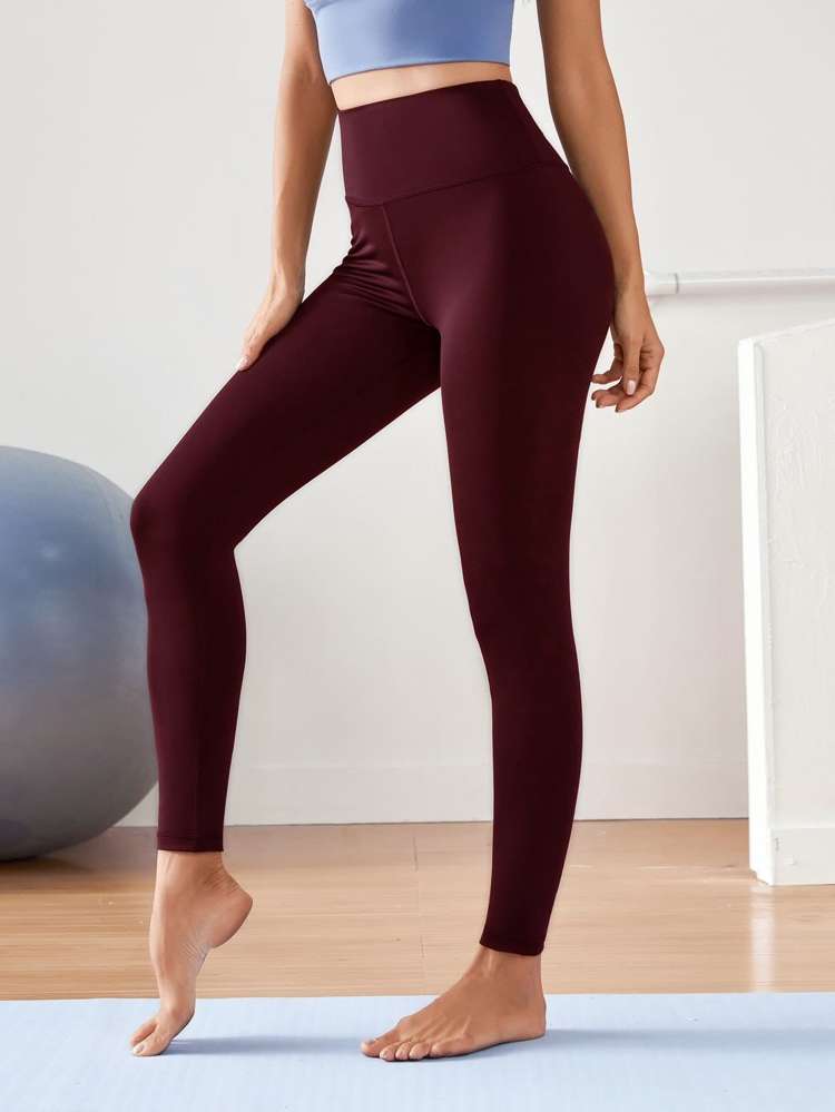  Plain Women Sports Leggings 64